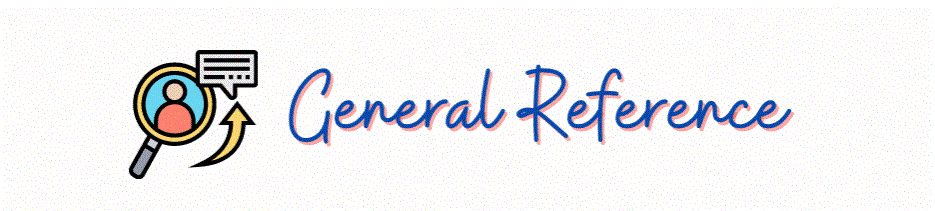 General Reference